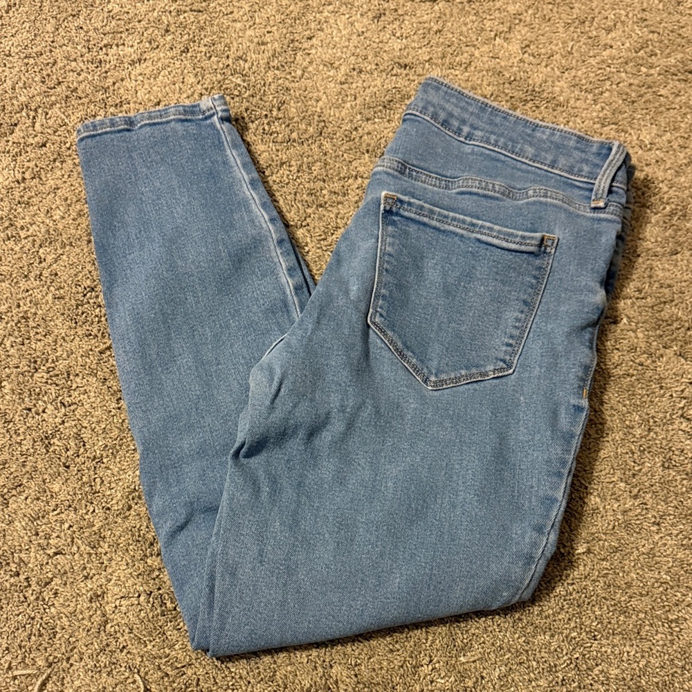 Old Navy Light Blue Women's Skinny Jeans (8)